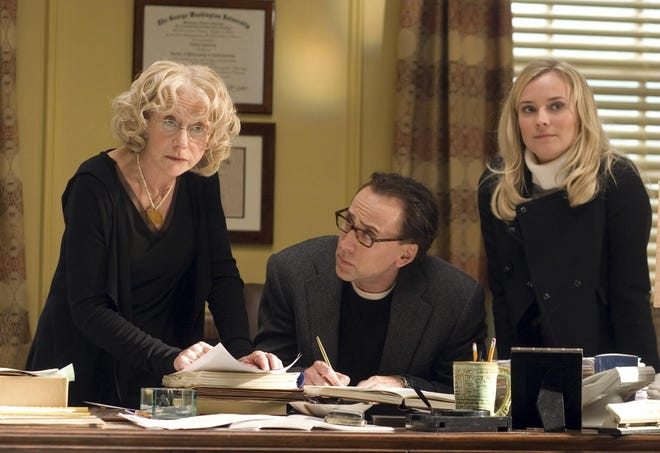 Helen Mirren, left, Nicholas Cage and Diane Kruger star in "National Treasure: Book of Secrets."