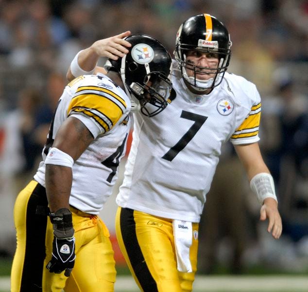 Quarterback Ben Roethlisberger (7) and the Steelers need a victory Sunday over Baltimore and a San Diego loss to nab the No. 3 seed in the upcoming playoffs.