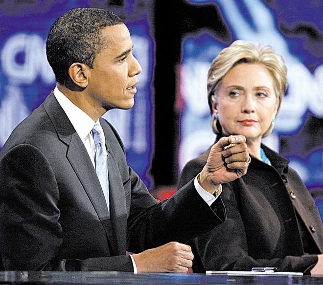 Democratic presidential hopefuls Sens. Barack Obama and Hillary Rodham Clinton have caused a dilemma for primary voters locally, as well as nationwide, who say they each have important strengths.