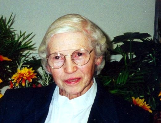 Dr. Geraldine Isabel (Hale) Grout, active in the Seventh-day Adventist Church in Lancaster, died Feb. 21 at age 84.