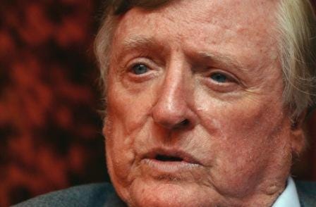 William F. Buckley Jr., the conservative pioneer and television "Firing Line" host, responds to questions during an interview July 20, 2004 in New York. Buckley died Wednesday morning, Feb. 27, 2008.