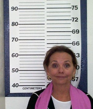 This undated photo, supplied by the Teton County Sheriff's Department, shows Dawn Wells, the actress who played "Mary Ann" on Gilligan's Island, who was sentenced Feb. 29, 2008, to five days in jail, fined $410.50 and placed on probation in Idaho after pleading guilty to one count of reckless driving. The guilty plea came as part of an agreement with prosecutors in which three misdemeanor counts -- driving under the influence, possession of drug paraphernalia and possession of a controlled substance stemming from an Oct. 18, traffic stop -- were dropped.