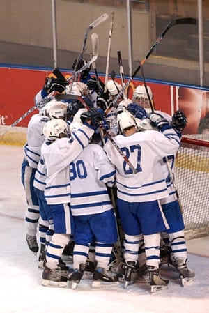 Scituate celebrates its victory.