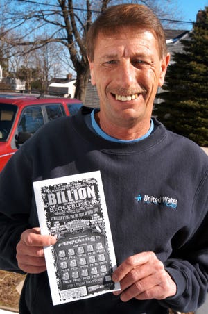 Edmund Babcock of Hull hit a scratch ticket for $10 million.