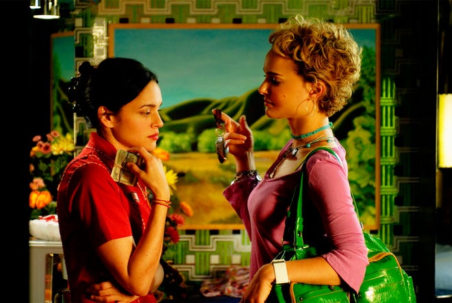 Norah Jones, left, and Natalie Portman star in Wong Kar Wai's "My Blueberry Nights."
