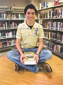 CHIEFTAIN PHOTO/CHRIS McLEAN Matthew Bravo, a Pueblo West High School student, is one of eight graduating seniors from Southern Colorado to be awarded a Boettcher scholarship.