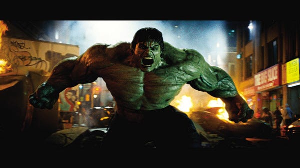 Rhythm & Hues/The Associated Press
"The Incredible Hulk" opens tomorrow.