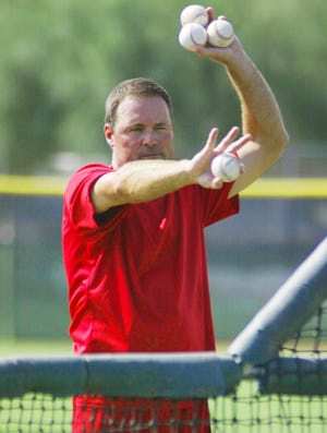 Dick Schofield, Tempe Angels batting coach. credit: FutureAngels.com