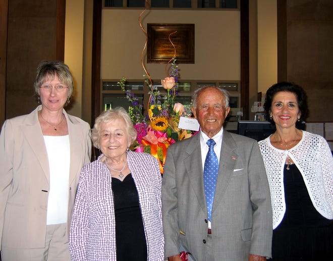 Maryellen Loud, Sophia Poulos, Charles Poulos and Diane Poulos Harpell.