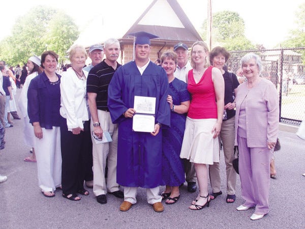 submitted photo
Three generationS of the Lopes clan: The entire family celebrated the graduation of their grandson, David Wilson, from FHS this year.
