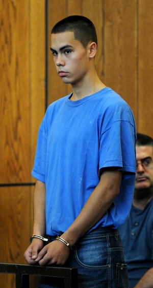 Nicholas Couture is arraigned in Westborough District Court.