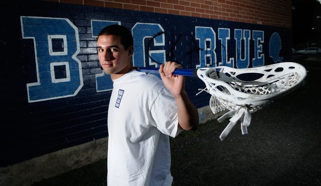 Charles Gambale is all about the Big Blue, and was ‘one of the [boys lacrosse] team’s defensive leaders,’ according to his coach Josh Field.