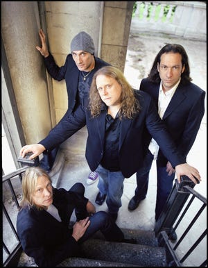 From left, the members of Gov't Mule are Matt Abts, Danny Louis, Warren Haynes and Andy Hess.