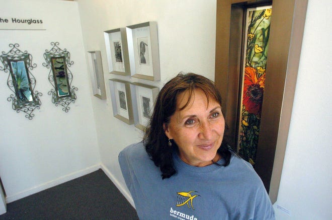 Artist Carol Dunn of Hanover is showing her artwork through July 26 at the NAC Gallery on Broadway in downtown Norwich.