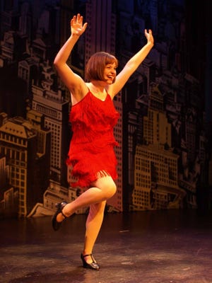 Becky Geggatt as Millie in Thoroughly Modern Millie at The Company Theatre July 25 to Aug. 17.