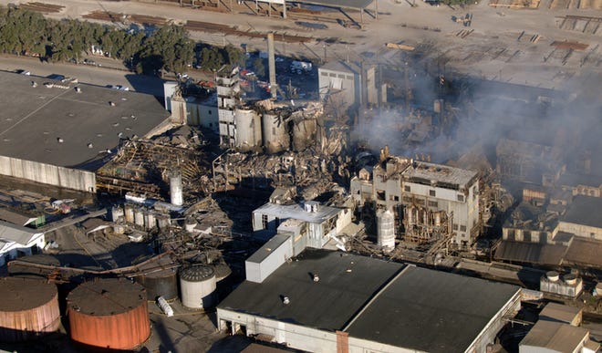 The Imperial Sugar Co. plant in Port Wentworth, Ga., had 120 violations, the Occupational Safety and Health Administration reported. Thirteen people were killed in an explosion at the facility.