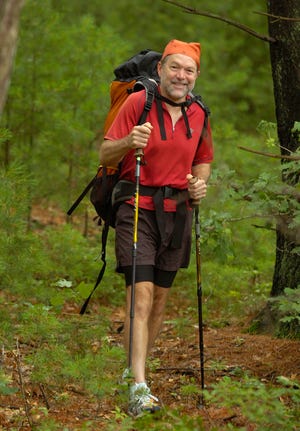 Brad “Old Buzzard” Cook is hiking the Appalachian Trail and vows to finish the entire 2,175-mile route.