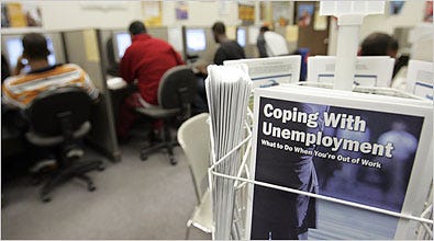 An employment training facility, JobTrain, in Menlo Park, Calif., offering career counseling.