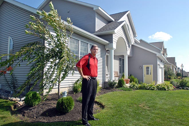 Joe Pacini, at his home on Comenale Crescent in New York Mills, sued the town of Whitestown over his 2005-06 assessment and won. He wrote a book titled “Fighting Back ... Appealing Your Property Tax Assessment Made Easy.” Now, the town is considering doing a town wide reassessment, which Pacini says he is in favor of as long as it is conducted properly and each individual property is examined. A proper reassessment, he said, would result in some properties from each extreme moving toward the center, instead of all prices going up.