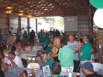 Nearly 1,500 supports turned out to the Balk for Sheriff victory celebration Tuesday night.