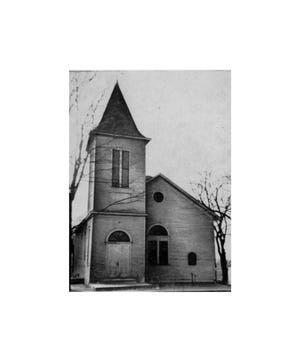 The first Overisel Christian Reformed Church was dedicated in 1883 and used until 1951.