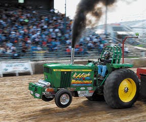 THe Tractor Pulls will take place on two days at The Stephenson County Fair, which opens Tuesday and runs through Aug. 24.