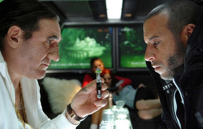 Gerard Depardieu, left, and Vin Diesel star in “Babylon A.D.”