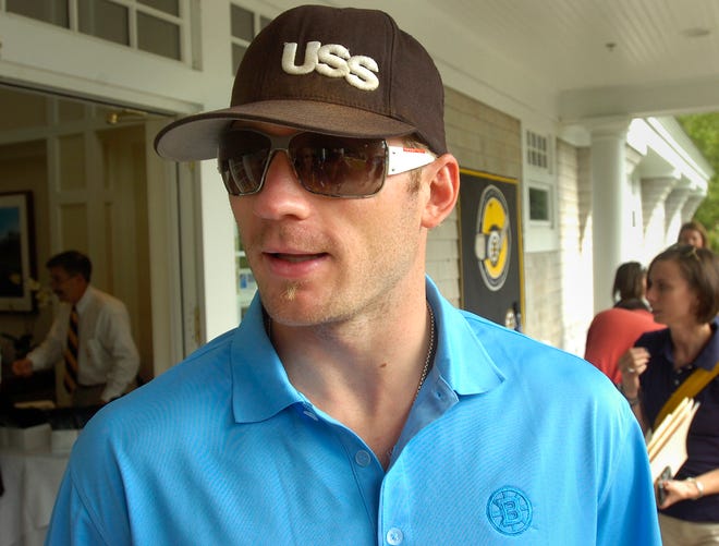 The Bruins tee off in the annual Boston Bruins Foundation Golf Tournament held at Pinehills Golf Club in Plymouth. New Bruin Michael Ryder took part.