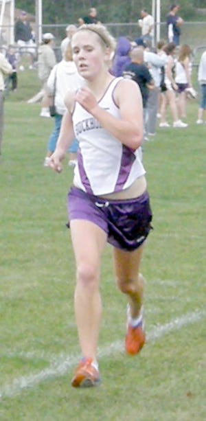 Rachel Schmalzle remains undefeated on the season and set another course record on Tuesday at Nay Aug Park in a meet at Mid Valley. Schmalzle finished the 3.1 mile course in a time of 19:12, over a minute ahead of her closest competitor.