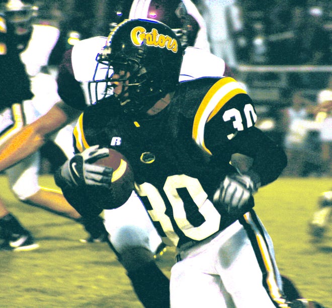 St. Amant running back Tre` Vaughn has caught two passes for 44 yards this season, scoring on both a run and reception. Vaughn and the Gators entertain St. Charles Catholic Friday night at The Pit for homecoming.