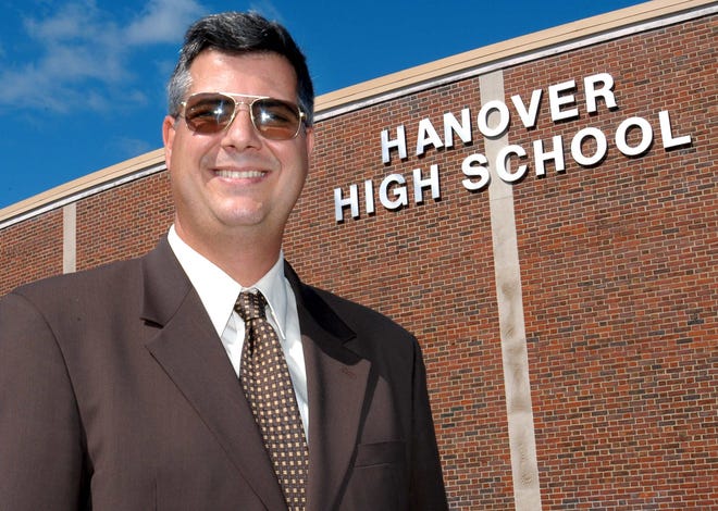 Thomas Raab, the new principal at Hanover High School, plans to get to know his students during walks through the cafeteria at lunch time.