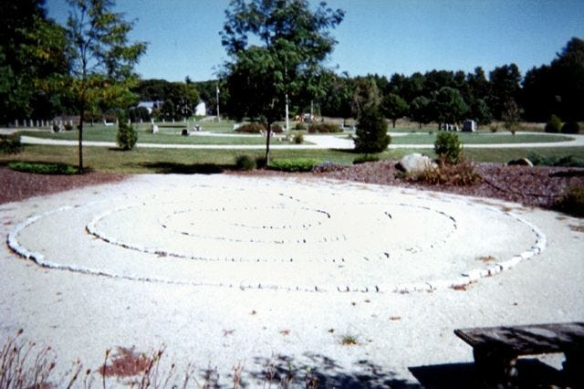 Courtesy photo
The labyrinth in Madbury's Memorial Park.