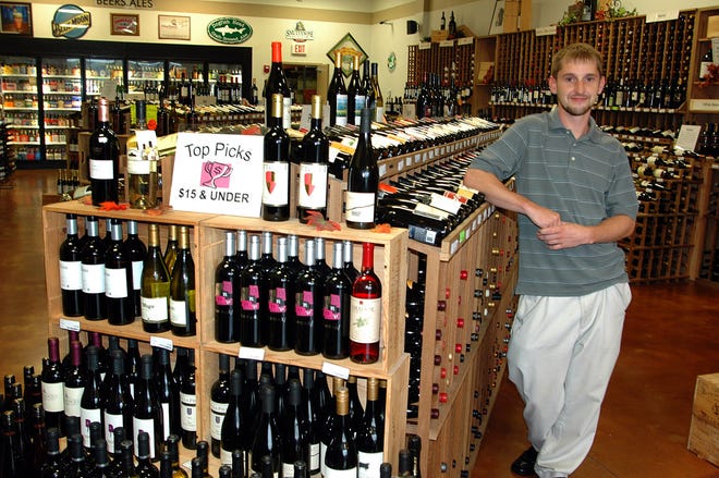 Ryan O’Malley, manager of Derby Street Wine and Spirits in Hingham.