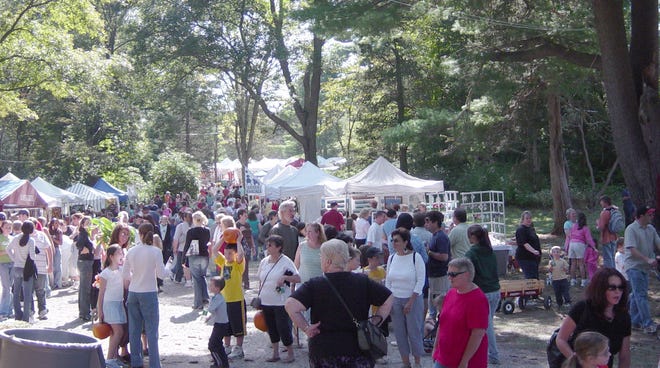 More than 15,000 people turned out for the Natural Resources Trust Harevest Fair in Easton last year.
