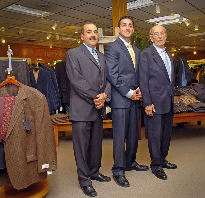 Hajjar's tries on a younger look for size