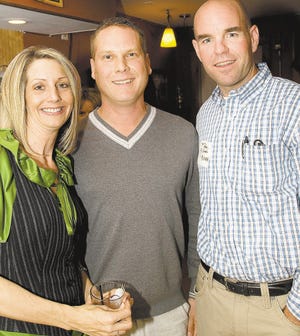 Cindy Gibb from Coldwell Banker, Neil Gibb from The 100 Club and Peter Hamelin from Mizuna.
