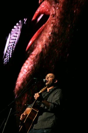 Phil Stacey performs at the 2008 CMA Music Festival in Nashville on June 8. The “American Idol” finalist from last year will perform a benefit concert Saturday in Ocala.