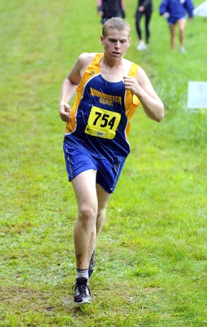 Worcester State runner Norman Everett of West Bridgewater runs cross country despite having asthma.