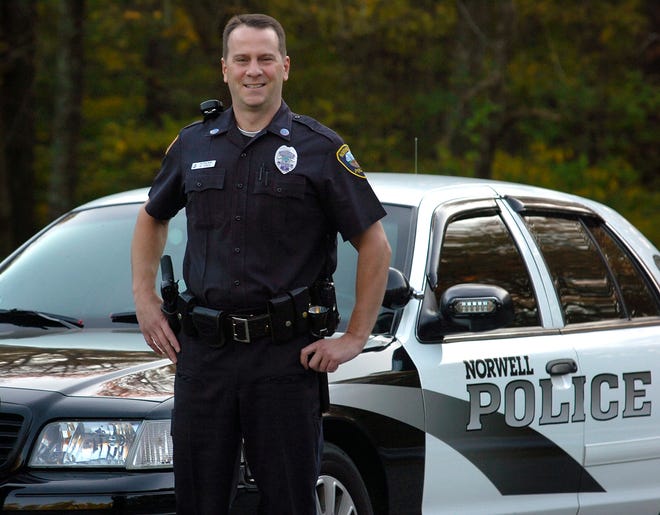 Norwell Police Officer Ron Fries.