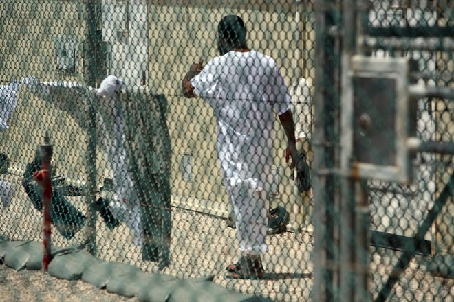 NEW YORK TIMES / FRED R. CONRAD
A detainee is seen at Guantanamo Bay in a July 23 file photo.