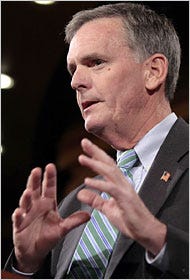 Senator Judd Gregg, Republican of New Hampshire, quit the TARP oversight panel.