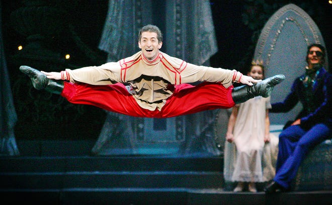 Jared Redick of Braintree leaps high in his role as a Russian in Boston Ballet's "The Nutcracker."



(Story by Stephanie Choate, SLUGGED "ballet")