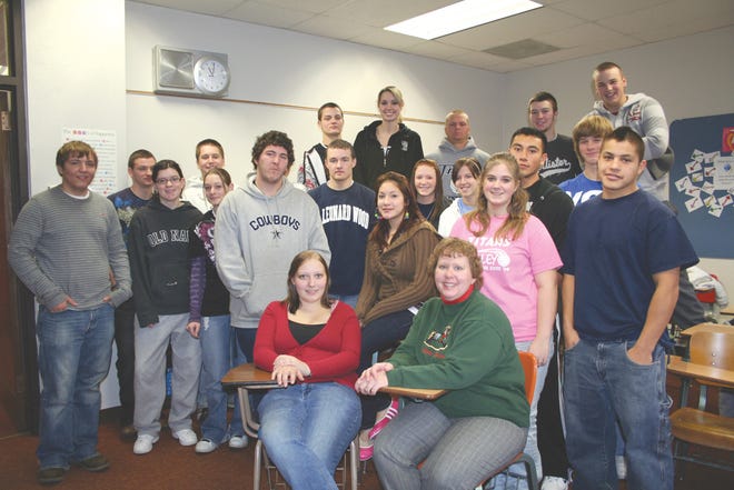 The students in Nancy Barnett's fourth hour adult living class raised more than $1,700 for St. Jude Children's Research Hospital as part of a class assignment.