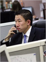 Brian Lin is a former mortgage trader at Merrill Lynch who lost his job at Merrill and now works at RRMS Advisors.