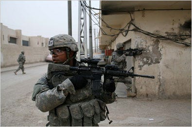 Experts argue that roughly 10,000 American troops should remain in Baghdad after next June, with more in other cities.