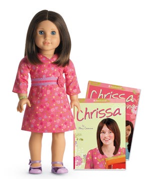 American Girl Chrissa doll for 2009.