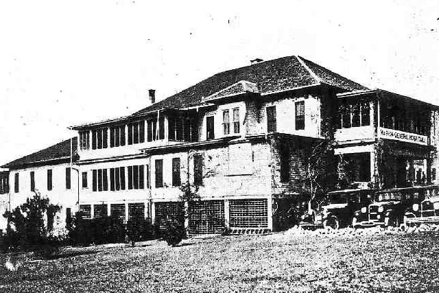 Marion General Hospital, as seen from the south, moved into its new but still unfinished building in 1913.