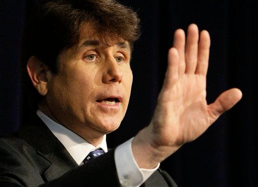 Illinois Gov. Rod Blagojevich responds to a question during a news conference in Chicago, Friday, Jan. 23, 2009. Blagojevich said he's boycotting his impeachment trial next week because the process is unfair, not because he's being defiant.