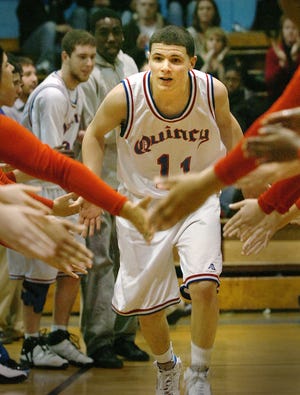 Quincy basketball star Doug Scott is about to become the city’s all-time leading scorer.