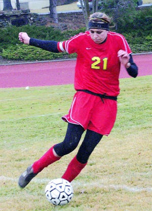 Y-Town’s Christina Korcek has been one of the best defenders in Northern Athletic League girls soccer this winter.